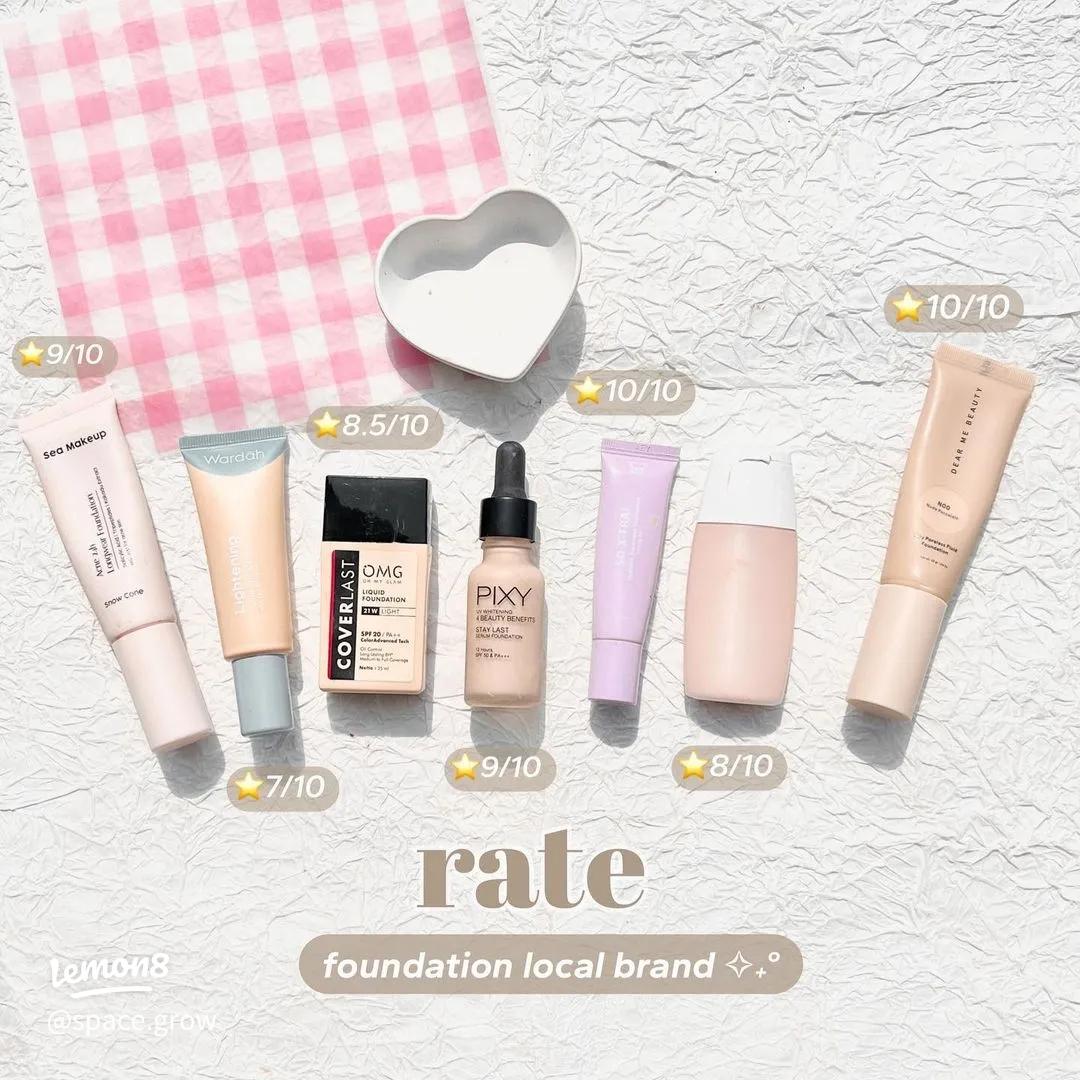 foundation lokal terbaik untuk kulit berminyak