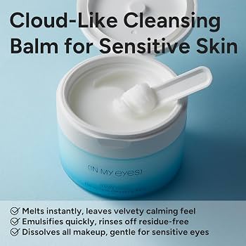 fragrance free makeup cleansing balm for extremely sensitive eyes