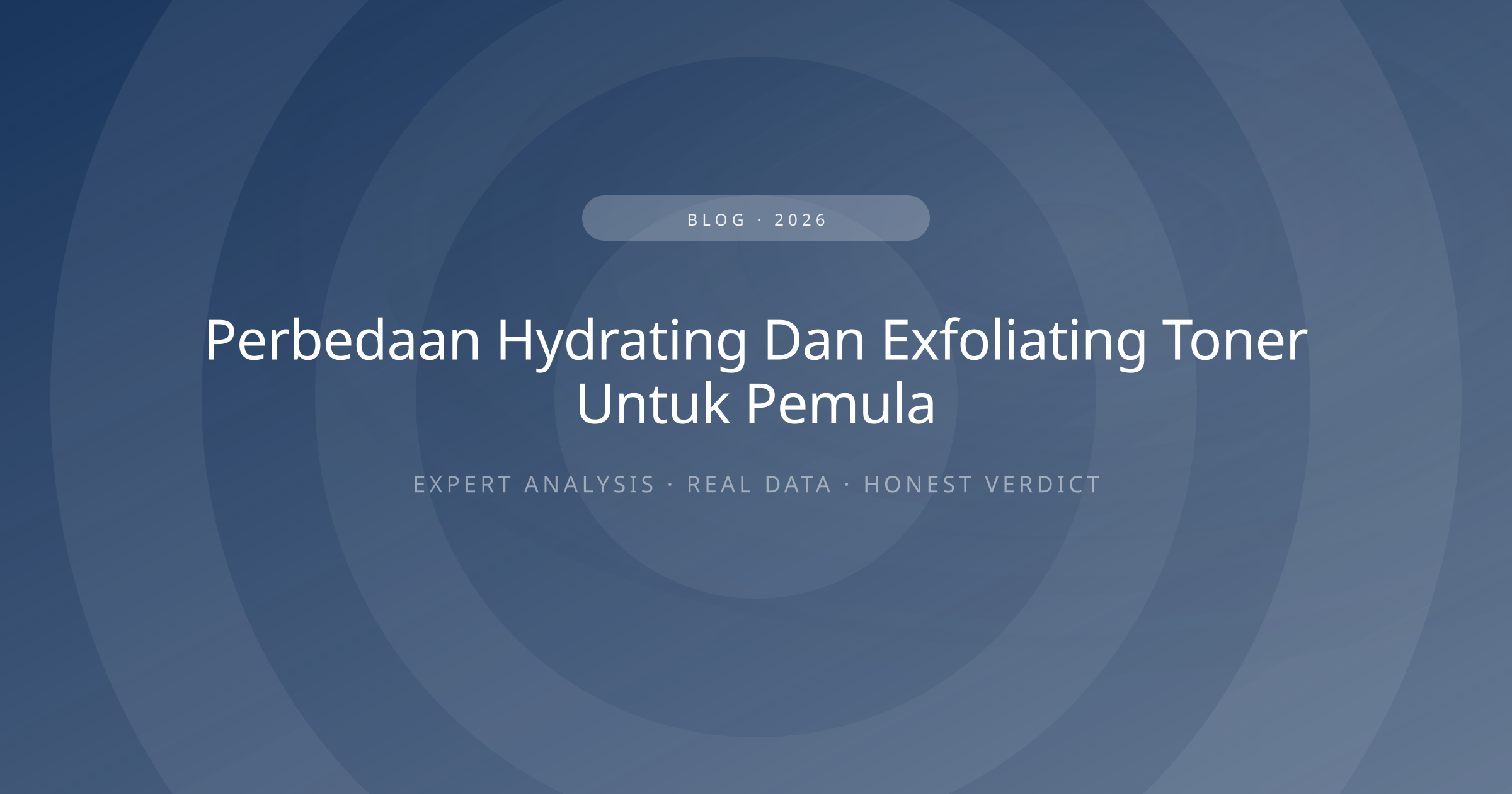 perbedaan hydrating dan exfoliating toner untuk pemula