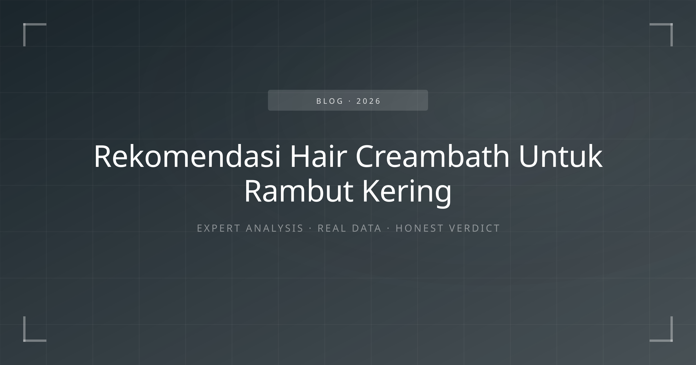 rekomendasi hair creambath untuk rambut kering