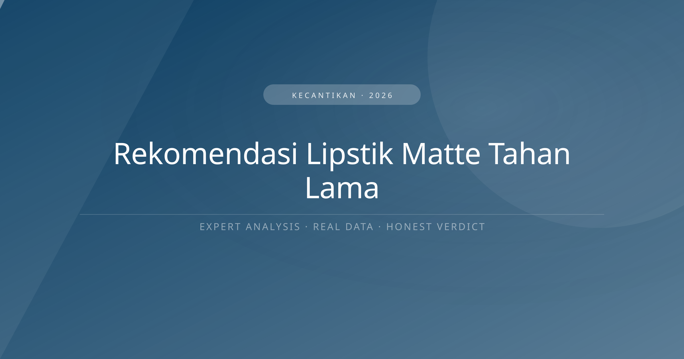 rekomendasi lipstik matte tahan lama